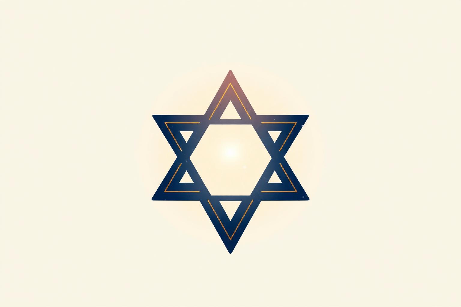 Étoile de David, symbole de la communauté juive de Meudon-la-Forêt